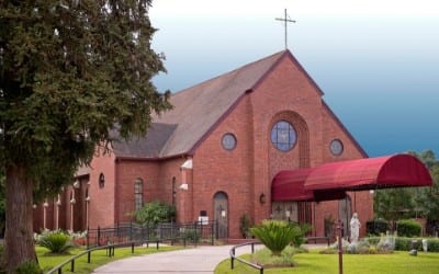 Holy Ghost Catholic Church in Opelousas, Louisiana