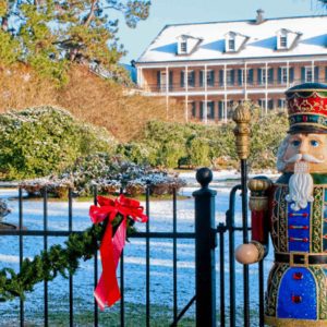 Christmas at Coteau in Grand Coteau, Louisiana