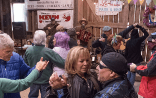 Live music at Lakeview Park & Beach in Eunice, Louisiana