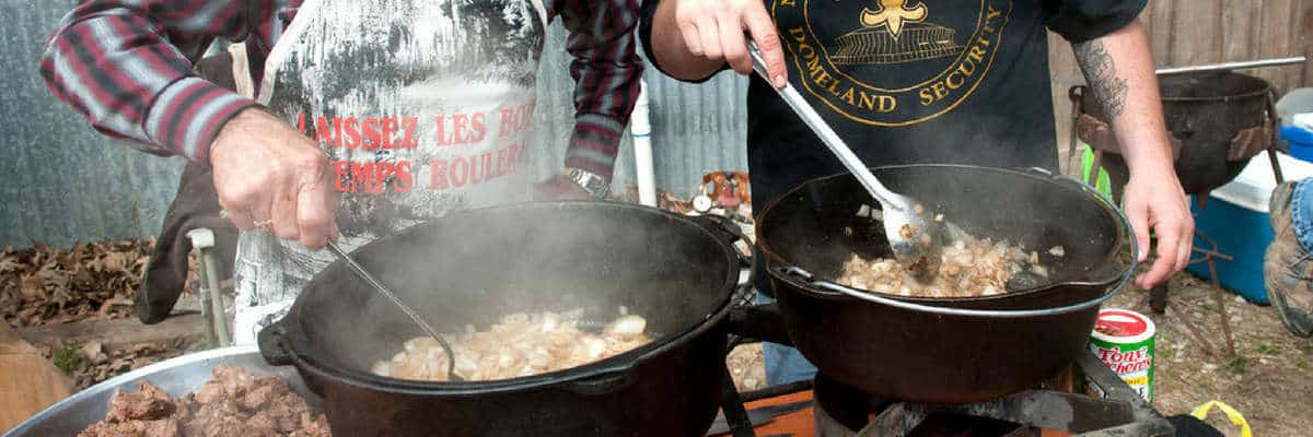 Lundi Gras Boucherie in Eunice, Louisiana