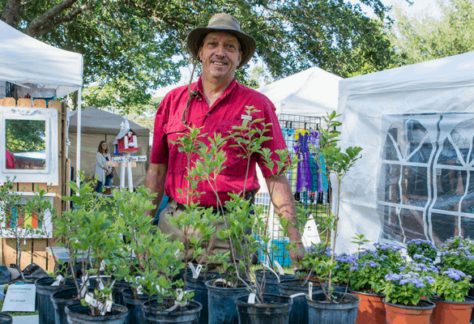 Herb and Garden Festival in Sunset, Louisiana