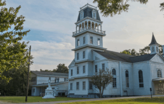 Church of St. Charles Borromeo & Cemetery in Grand Coteau, Louisiana