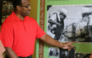 Zydeco Music Exhibit in Opelousas, Louisiana