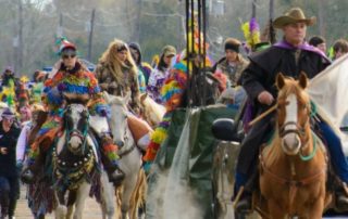 Courir de Mardi Gras and Chicken Run in Eunice, Louisiana