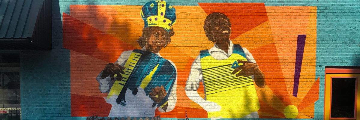 Clifton Mural Unveiling, Sunset, Louisiana