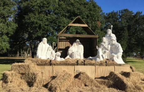 Grand Noel Nativity Scene in Grand Coteau, Louisiana