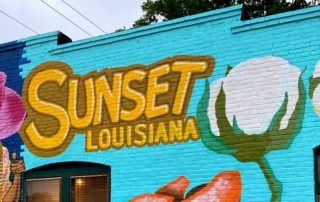 Sunset Mural, Sunset, Louisiana
