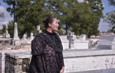 St. Landry Catholic Church Cemetery Tours and Historical Reenactments in Opelousas, Louisiana