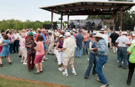 Annual Original Southwest Louisiana Zydeco Music Festival in Opelousas, Louisiana
