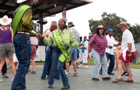Annual Original Southwest Louisiana Zydeco Music Festival in Opelousas, Louisiana